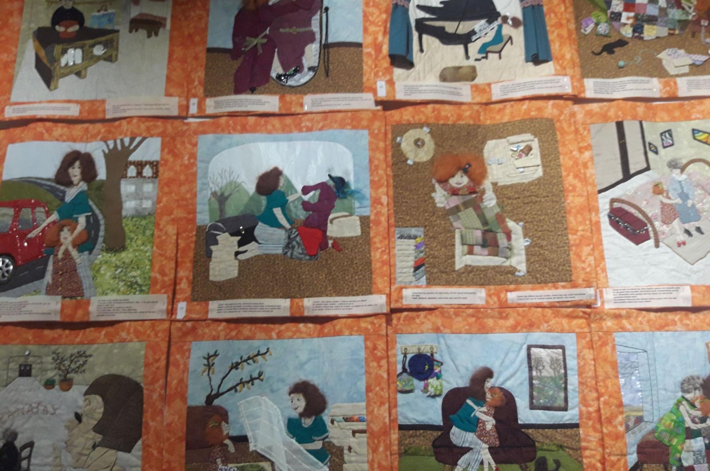 patchwork jantziaren zentroa exposicion